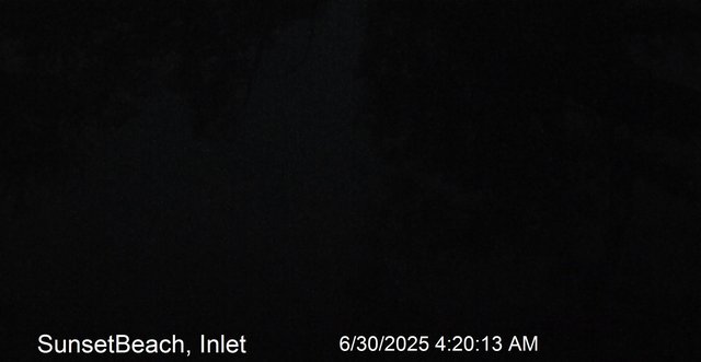 time-lapse frame, Sunset Beach webcam