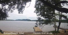 view from Sunset Beach on 2025-07-09