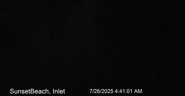 time-lapse frame, Sunset Beach webcam