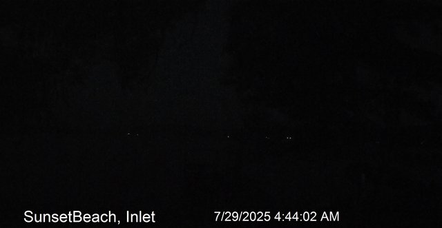 time-lapse frame, Sunset Beach webcam