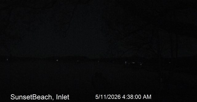time-lapse frame, Sunset Beach webcam