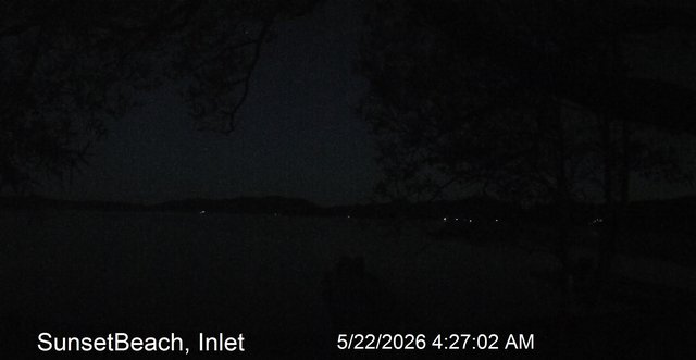 time-lapse frame, Sunset Beach webcam