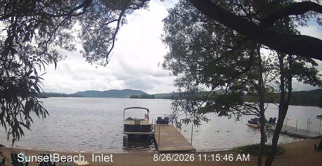time-lapse frame, Sunset Beach webcam