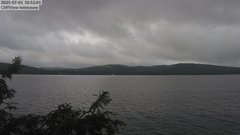 view from 4th Lake, Inlet, NY on 2025-07-01
