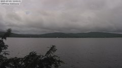 view from 4th Lake, Inlet, NY on 2025-07-01