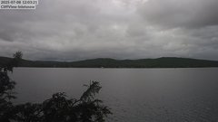 view from 4th Lake, Inlet, NY on 2025-07-08