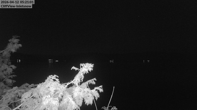time-lapse frame, 4th Lake, Inlet, NY webcam