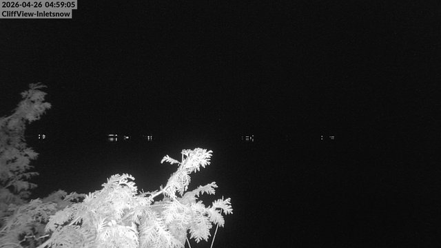 time-lapse frame, 4th Lake, Inlet, NY webcam