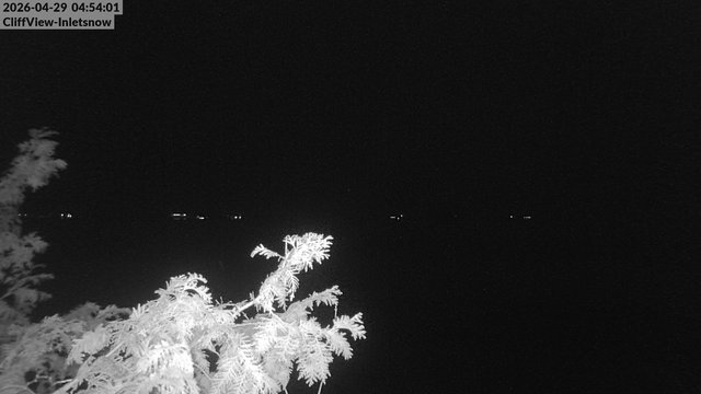 time-lapse frame, 4th Lake, Inlet, NY webcam