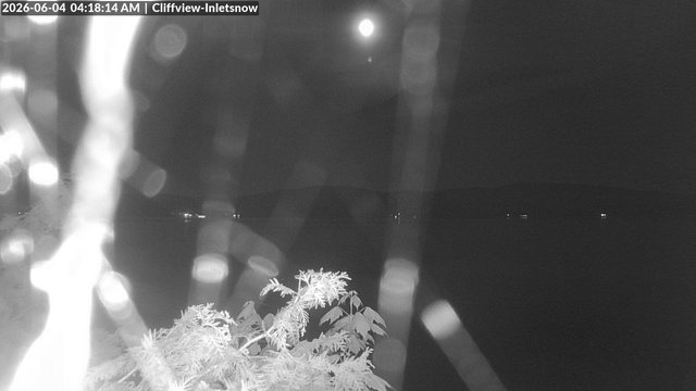 time-lapse frame, 4th Lake, Inlet, NY webcam