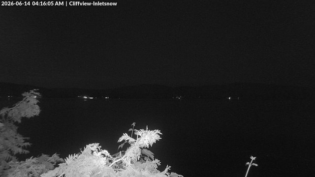 time-lapse frame, 4th Lake, Inlet, NY webcam