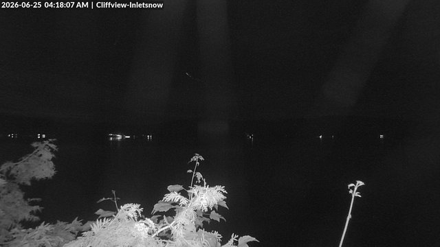 time-lapse frame, 4th Lake, Inlet, NY webcam