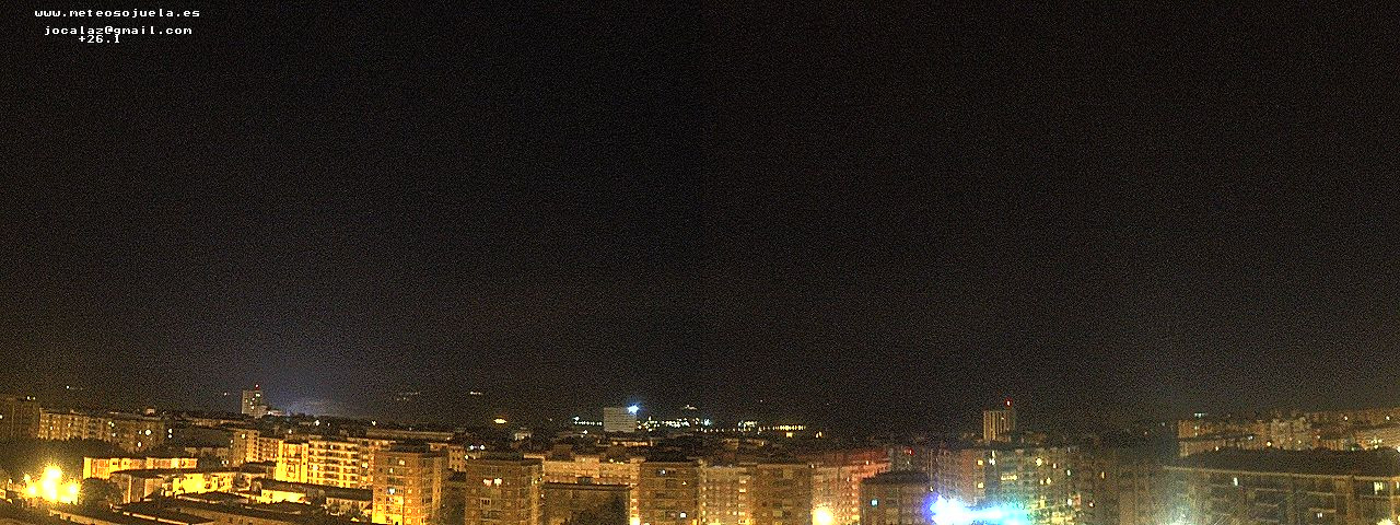 time-lapse frame, LOGROÑO SUR webcam