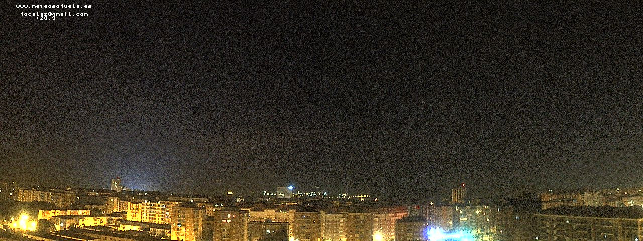 time-lapse frame, LOGROÑO SUR webcam