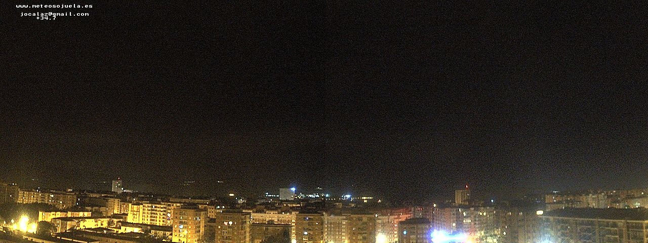 time-lapse frame, LOGROÑO SUR webcam
