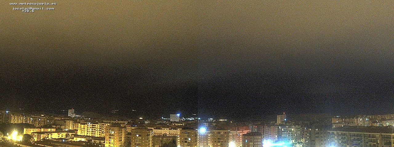 time-lapse frame, LOGROÑO SUR webcam