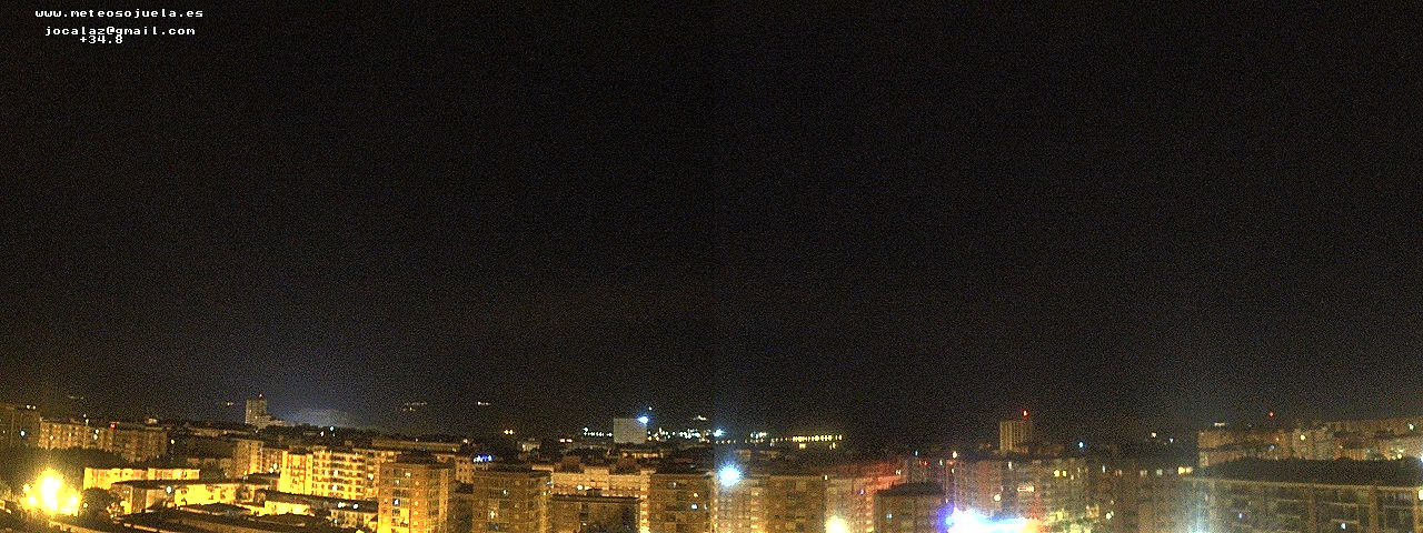 time-lapse frame, LOGROÑO SUR webcam