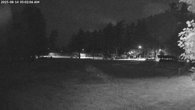 time-lapse frame, Arrowhead Park webcam