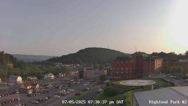 time-lapse frame, Highland Park Hose Co. #2 webcam