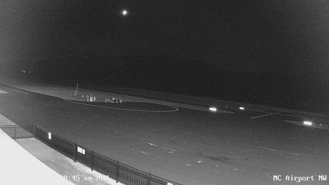 time-lapse frame, Mifflin County Airport (west) webcam