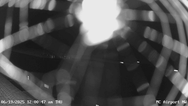 time-lapse frame, Mifflin County Airport (west) webcam