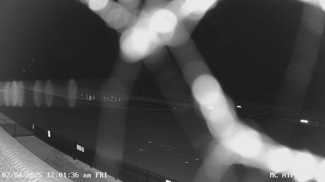 time-lapse frame, Mifflin County Airport (west) webcam