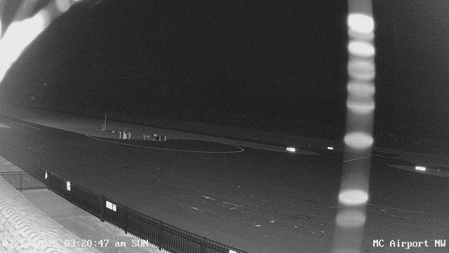 time-lapse frame, Mifflin County Airport (west) webcam