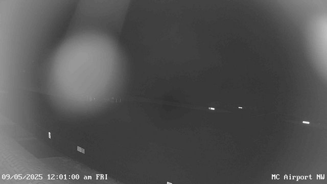 time-lapse frame, Mifflin County Airport (west) webcam