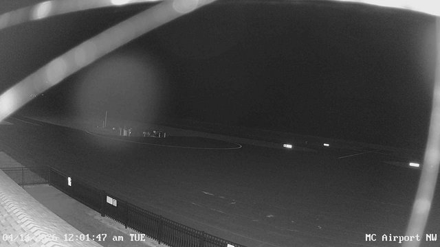 time-lapse frame, Mifflin County Airport (west) webcam