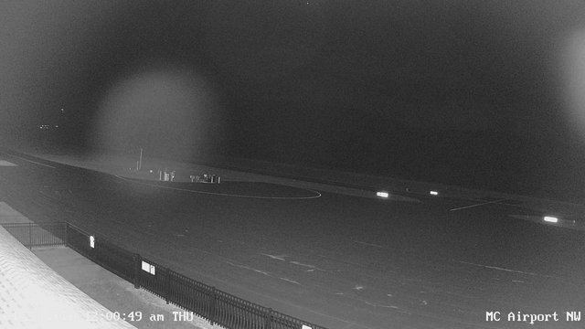 time-lapse frame, Mifflin County Airport (west) webcam