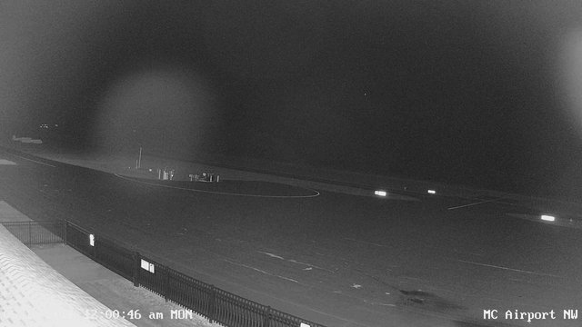 time-lapse frame, Mifflin County Airport (west) webcam