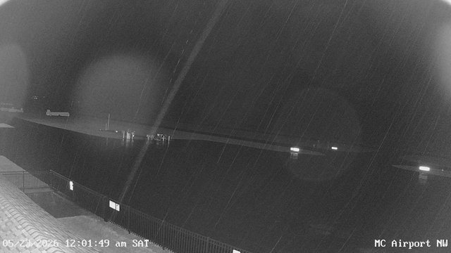 time-lapse frame, Mifflin County Airport (west) webcam