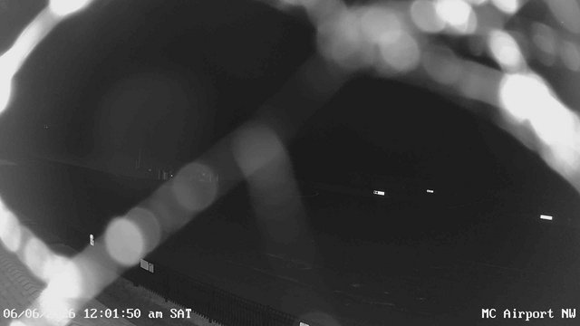 time-lapse frame, Mifflin County Airport (west) webcam