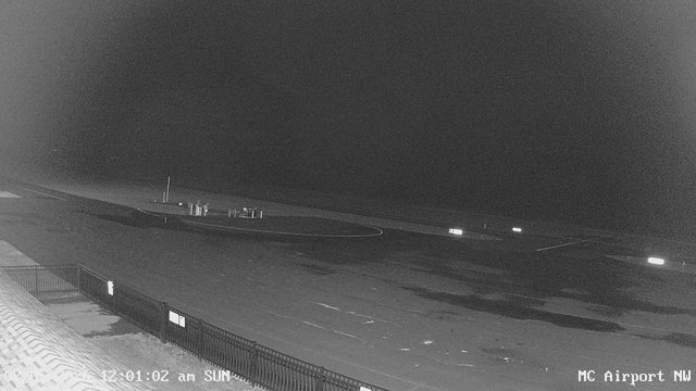 time-lapse frame, Mifflin County Airport (west) webcam