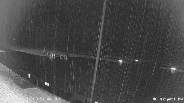 time-lapse frame, Mifflin County Airport (west) webcam