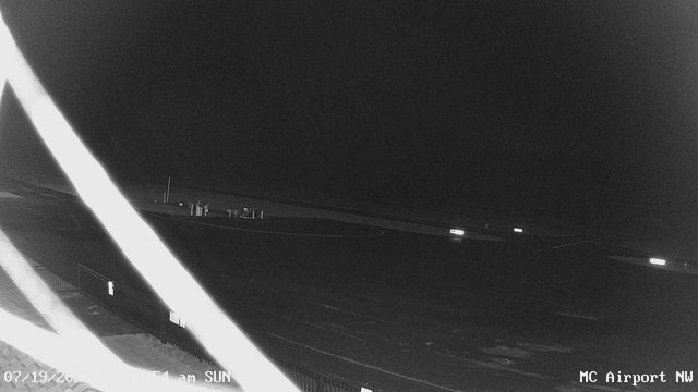time-lapse frame, Mifflin County Airport (west) webcam
