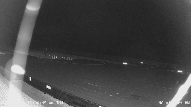 time-lapse frame, Mifflin County Airport (west) webcam