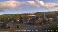 view from Highland Park Hose Co. #1 on 2026-05-15