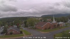 view from Highland Park Hose Co. #1 on 2026-05-21