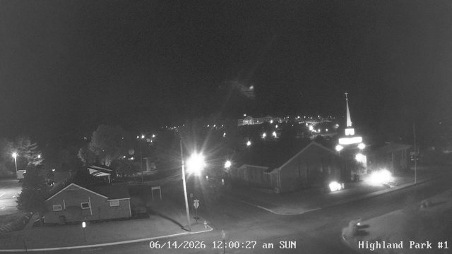 time-lapse frame, Highland Park Hose Co. #1 webcam