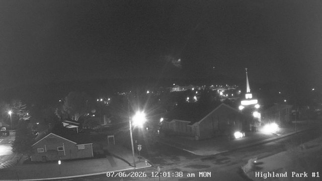 time-lapse frame, Highland Park Hose Co. #1 webcam