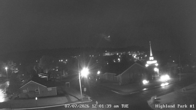 time-lapse frame, Highland Park Hose Co. #1 webcam