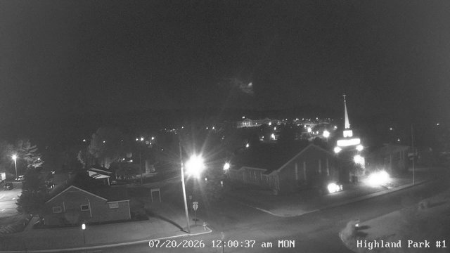 time-lapse frame, Highland Park Hose Co. #1 webcam