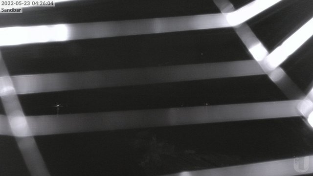 time-lapse frame, 4th Lake Sandbar webcam
