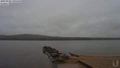 view from 4th Lake Sandbar on 2025-05-09