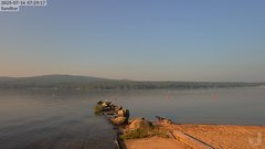 view from 4th Lake Sandbar on 2025-07-16