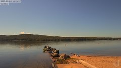 view from 4th Lake Sandbar on 2025-09-03