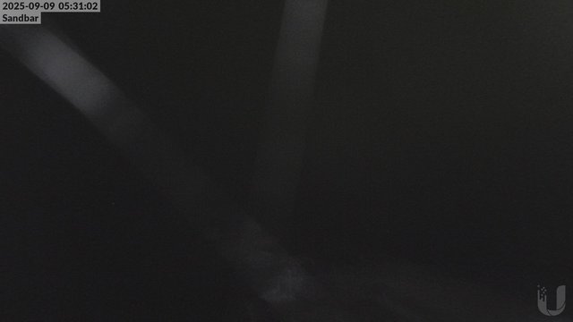 time-lapse frame, 4th Lake Sandbar webcam