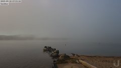 view from 4th Lake Sandbar on 2025-09-18