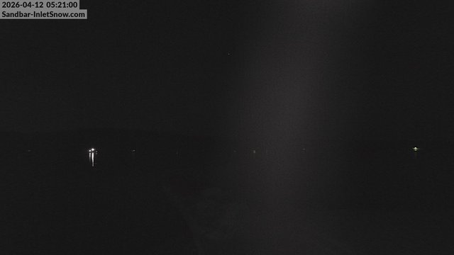 time-lapse frame, 4th Lake Sandbar webcam